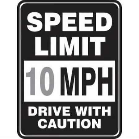 Accuform SPEED LIMIT SIGN SPEED LIMIT MPH FRR32615HP FRR32615HP